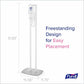 PURELL ES10 Touchless Hand Sanitizer Dispenser Floor Stand With Automatic Dispenser - 8210DS