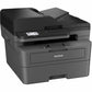 Brother MFC-L2820DW Wireless Laser Multifunction Printer - Monochrome - Gray - MFCL2820DW