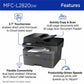 Brother MFC-L2820DW Wireless Laser Multifunction Printer - Monochrome - Gray - MFCL2820DW