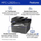 Brother MFC-L2820DWXL Wireless Laser Multifunction Printer - Monochrome - Gray - MFCL2820DWXL