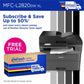 Brother MFC-L2820DWXL Wireless Laser Multifunction Printer - Monochrome - Gray - MFCL2820DWXL