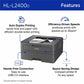 Brother HL-L2400D Desktop Wired Laser Printer - Monochrome - HLL2400D