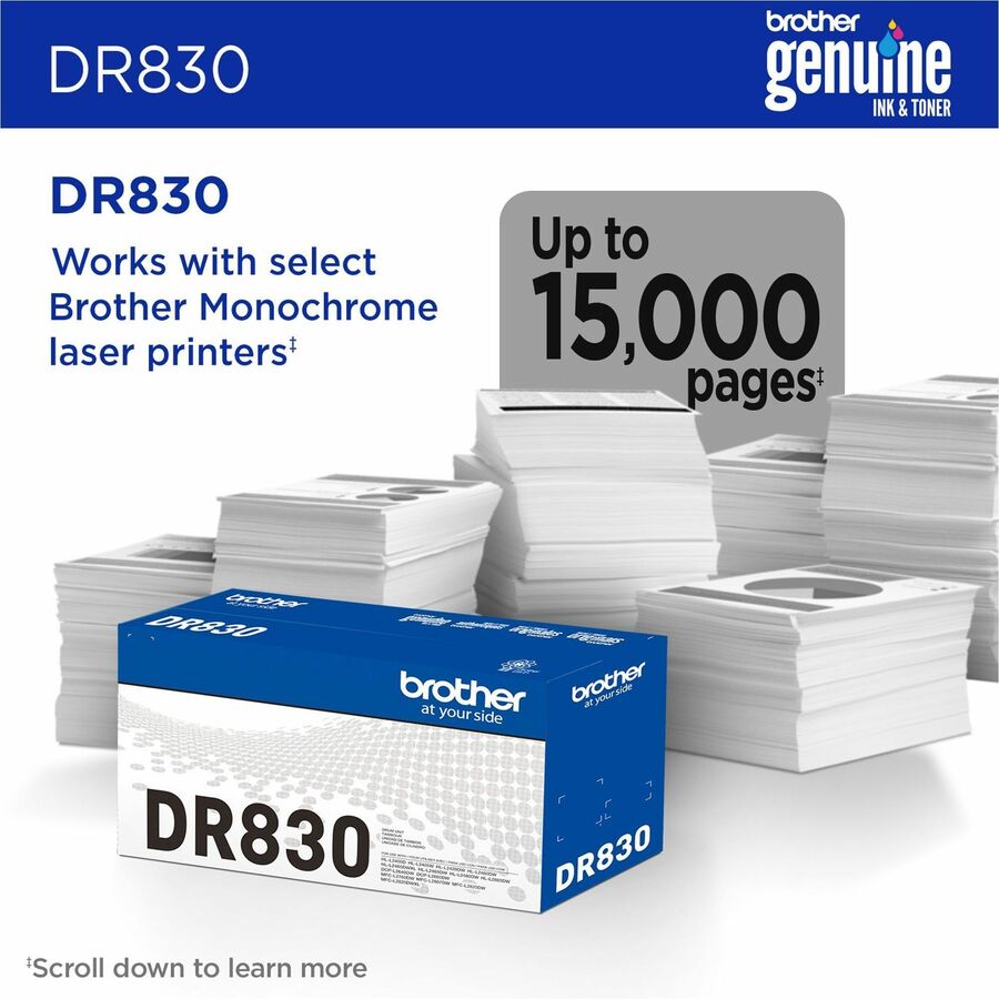 Brother DR830 Drum Unit - DR830