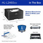 Brother HL-L2460DW Desktop Wired Laser Printer - Monochrome - HLL2460DW