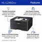 Brother HL-L2460DW Desktop Wired Laser Printer - Monochrome - HLL2460DW