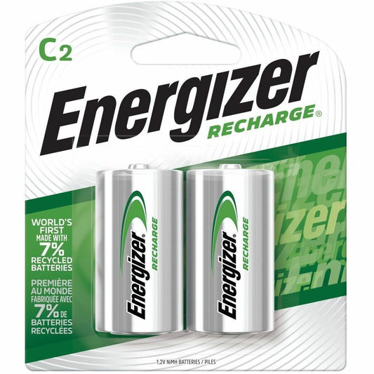 Energizer Recharge Universal Rechargeable C Batteries