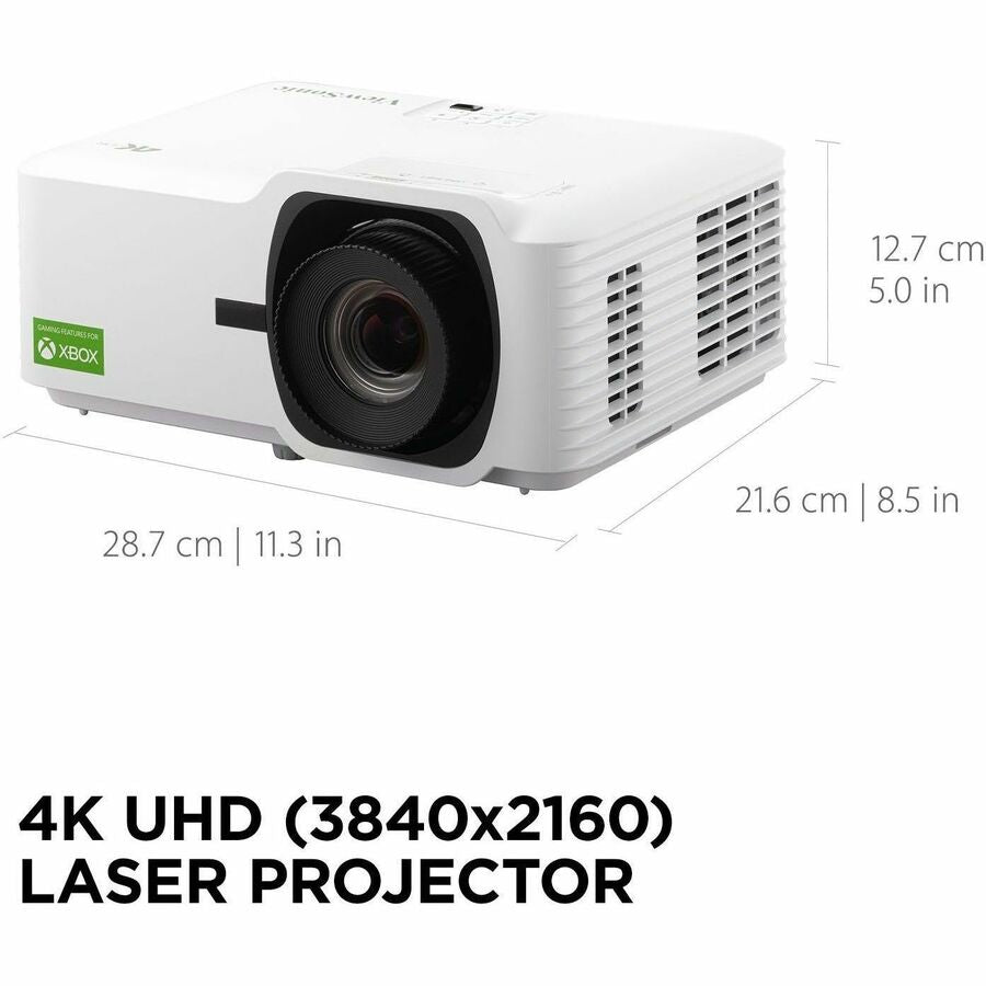 ViewSonic LX700-4K 3D Laser Projector - 16:9 - Wall Mountable, Ceiling Mountable - White - LX700-4K