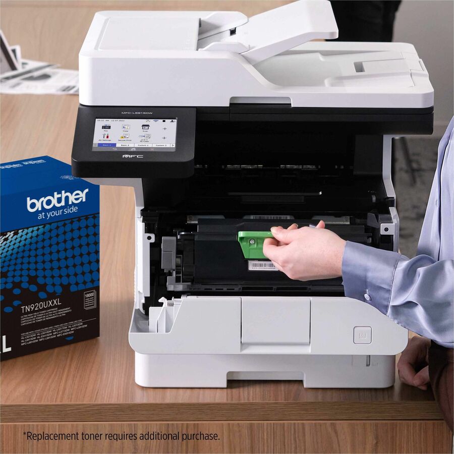Brother MFCL5915DW Laser Multifunction Printer - Monochrome - MFCL5915DW