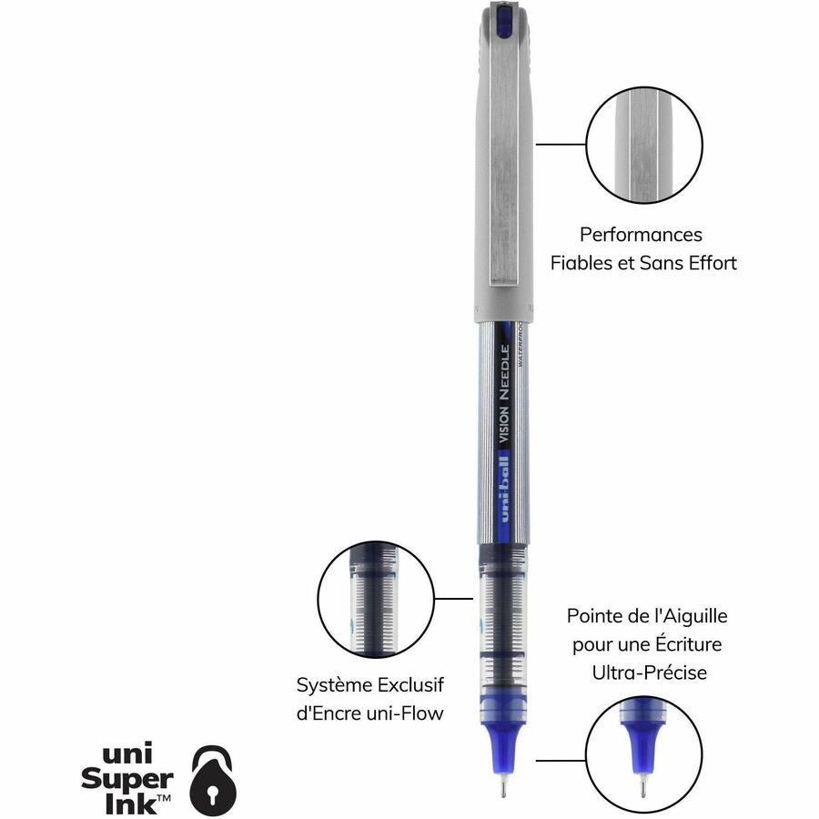 uniball&#8482; Vision Needle Rollerball Pens - 1734904-NVXC