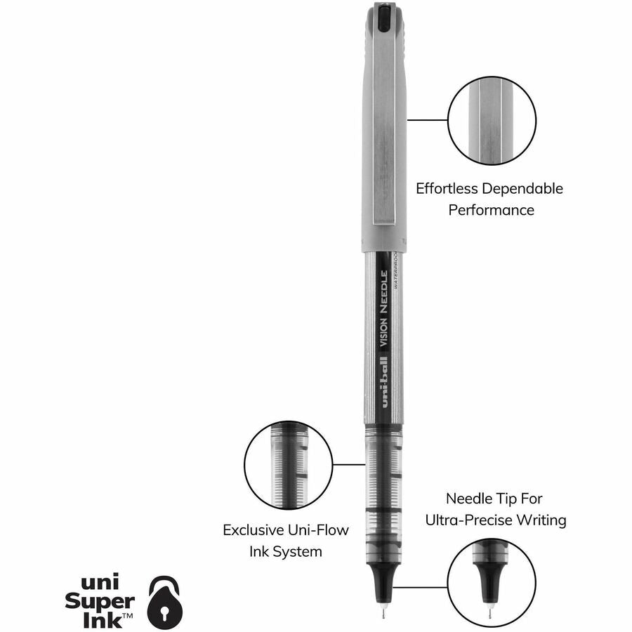 uniball™ Vision Needle Rollerball Pens - 1734903-NVXC