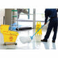 Globe Syn-Pro Synthetic Narrow Band Wet White Cut End Mop - 16 Oz / White - 3086
