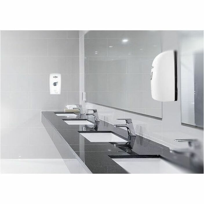 Globe Touch-Free Dual Tip Soap Dispenser White - 4670W