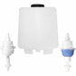 Globe Touch-Free Dual Tip Soap Dispenser White - 4670W