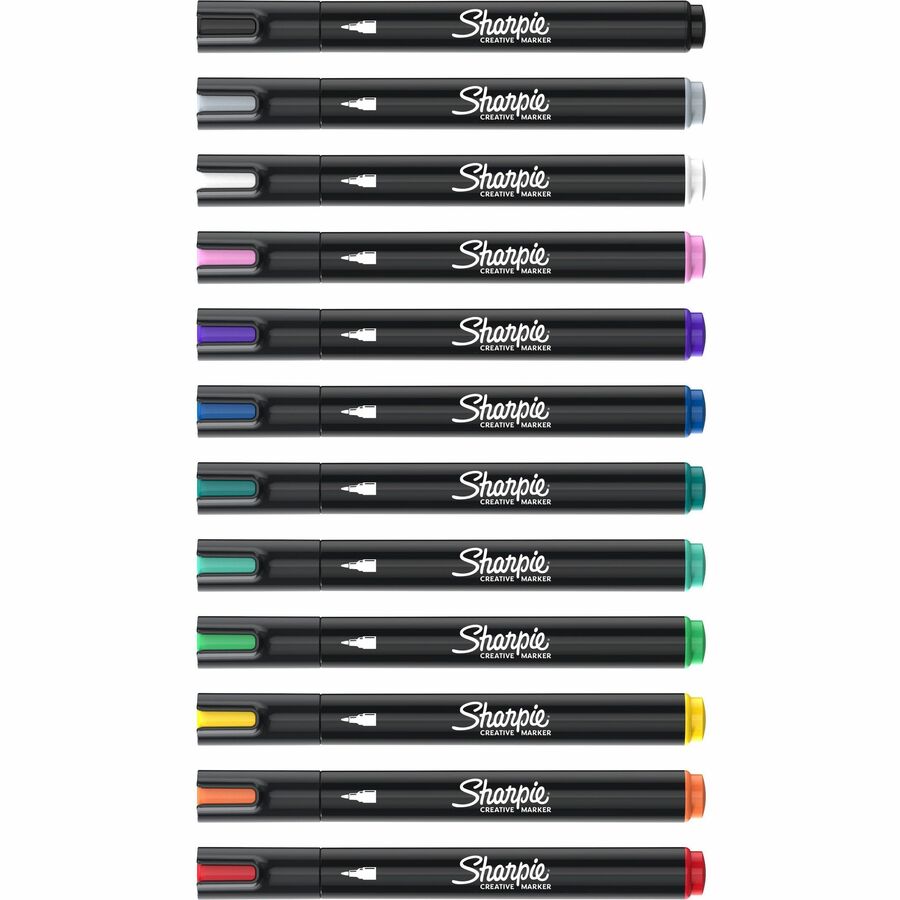 Sharpie Creative Markers, Water-Based Acrylic Markers, Bullet Tip - 2196905