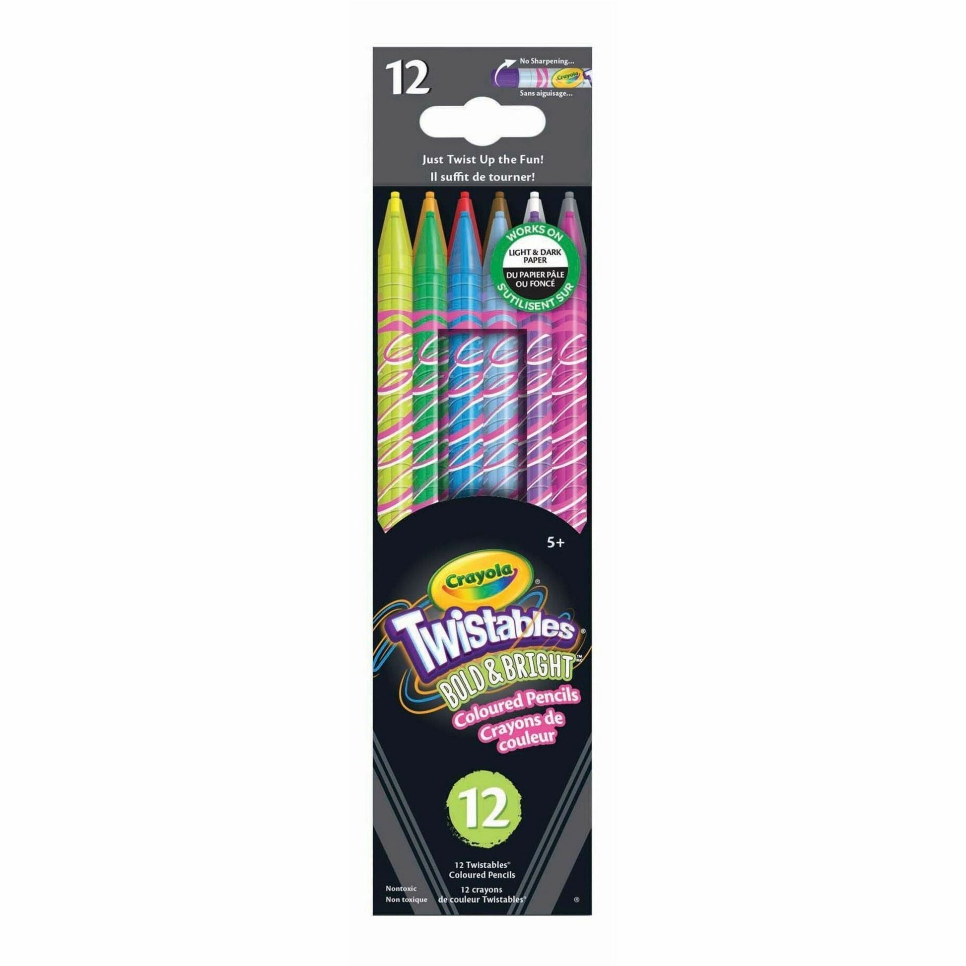 Crayola Twistables Coloured Pencils