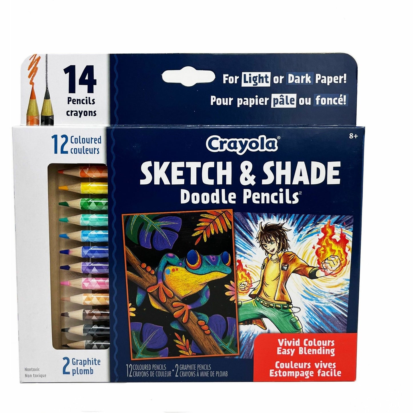 Crayola Sketch & Shade Doodle Pencils