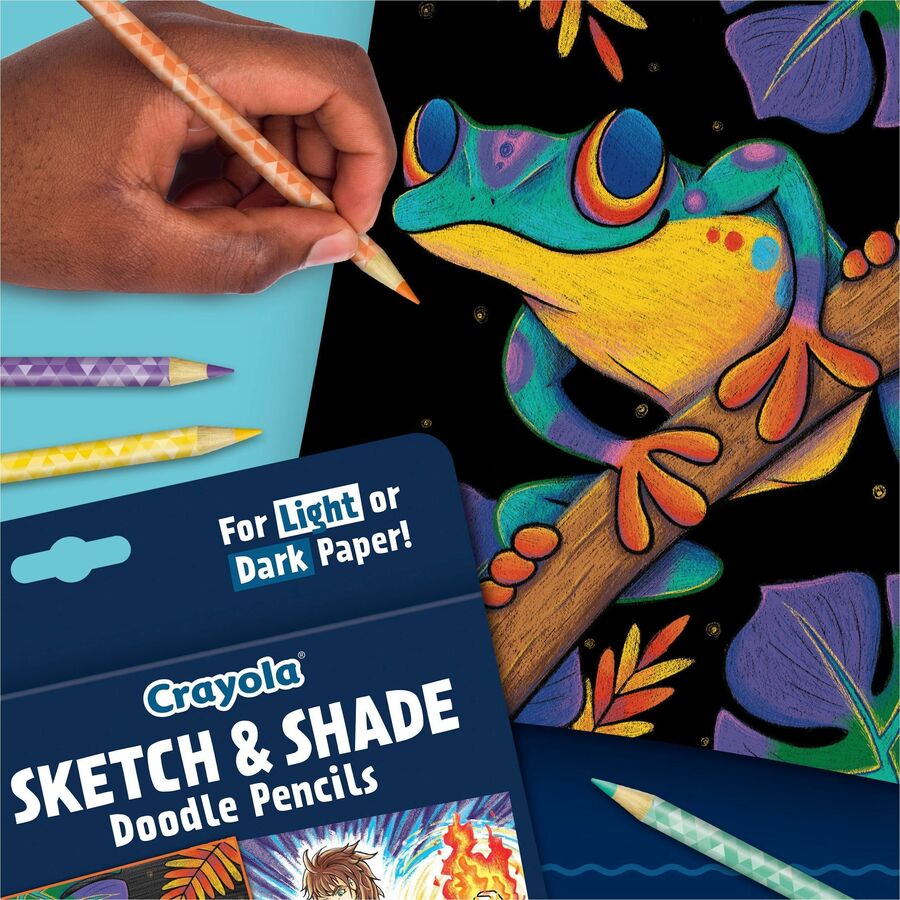 Crayola Sketch & Shade Doodle Pencils - 677126