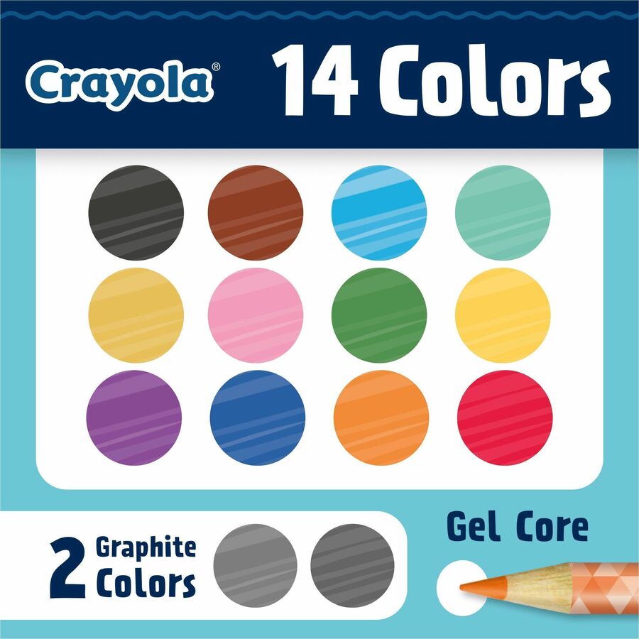 Crayola Sketch & Shade Doodle Pencils - 677126