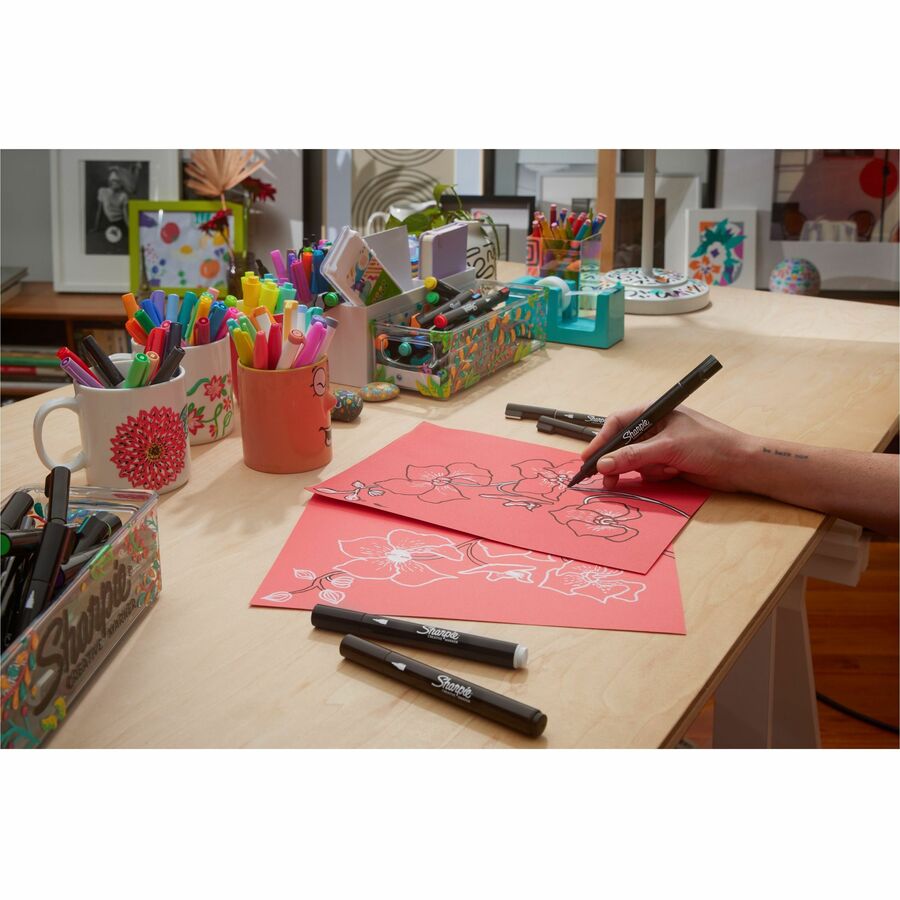Sharpie Creative Markers, Water-Based Acrylic Markers, Bullet Tip - 2196906