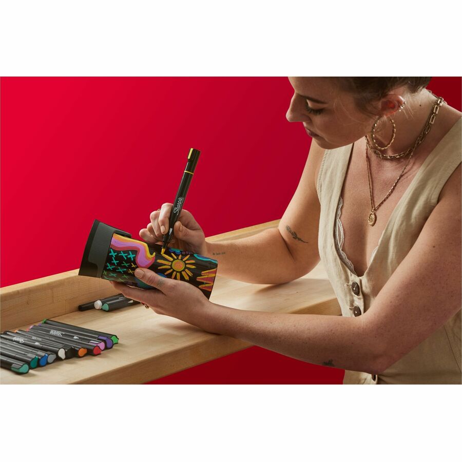 Sharpie Creative Markers, Water-Based Acrylic Markers, Bullet Tip - 2196906