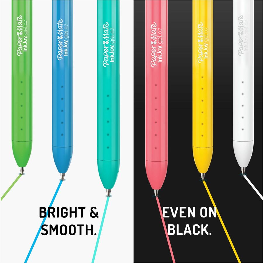 Paper Mate Inkjoy Gel Bright! Pens, Medium Point (0.7mm) - 2173765