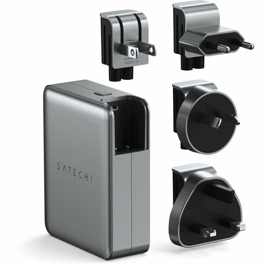 Satechi 145W USB-C 4-Port GaN Travel Charger - ST-W145GTM