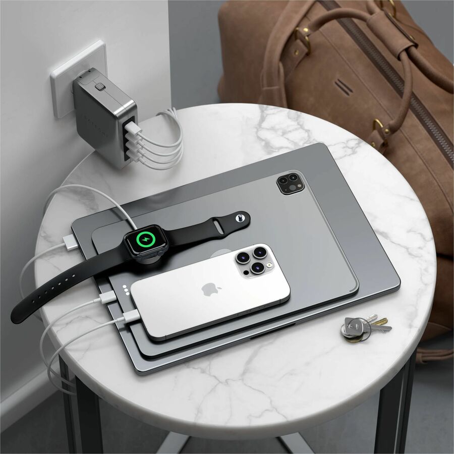 Satechi 145W USB-C 4-Port GaN Travel Charger - ST-W145GTM