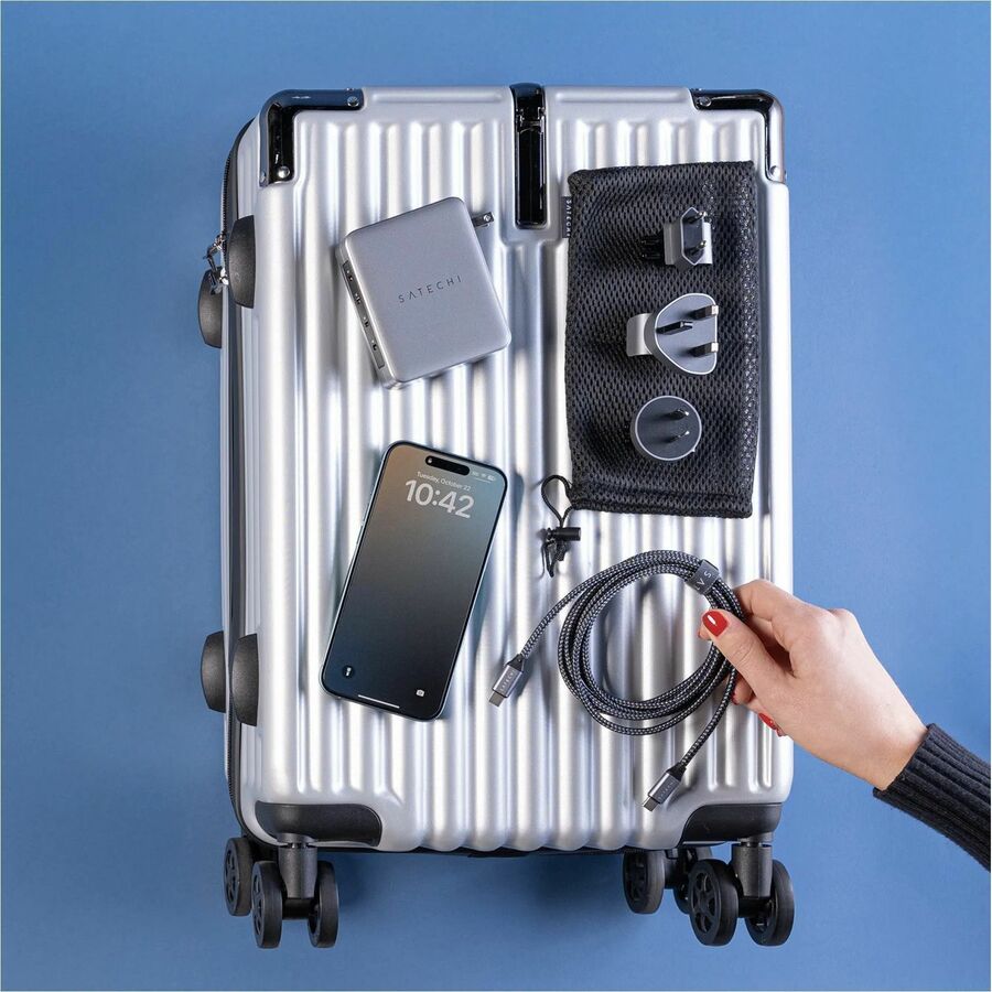 Satechi 145W USB-C 4-Port GaN Travel Charger - ST-W145GTM