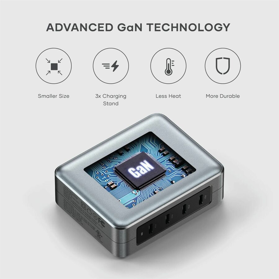 Satechi 145W USB-C 4-Port GaN Travel Charger - ST-W145GTM