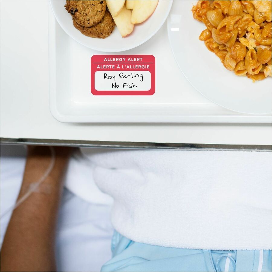 Avery&reg; Write-On Allergy Alert Labels - 2380