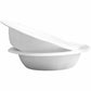 Globe 32oz Bowl Microwave Safe - Oven Safe - White - Bagasse, Sugarcane Fiber Body - Round - 1000/Case - 6042