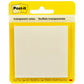Post-it&reg; Transparent Notes 3x3 Clear