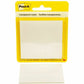 Post-it&reg; Transparent Notes 3x3 Clear - 600-TRSPT-10PK