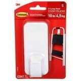 Command X-Large Adhesive Hook 10 lbs White 1/pkg