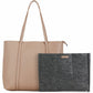 bugatti Pure Carrying Case (Tote) for 14" Notebook, Tablet, Key - Taupe - LBG5054BU-TAUPE