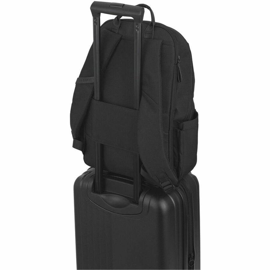 bugatti Madison Carrying Case (Backpack) for 15.6" Notebook - Black - BKP2540BU-BLK