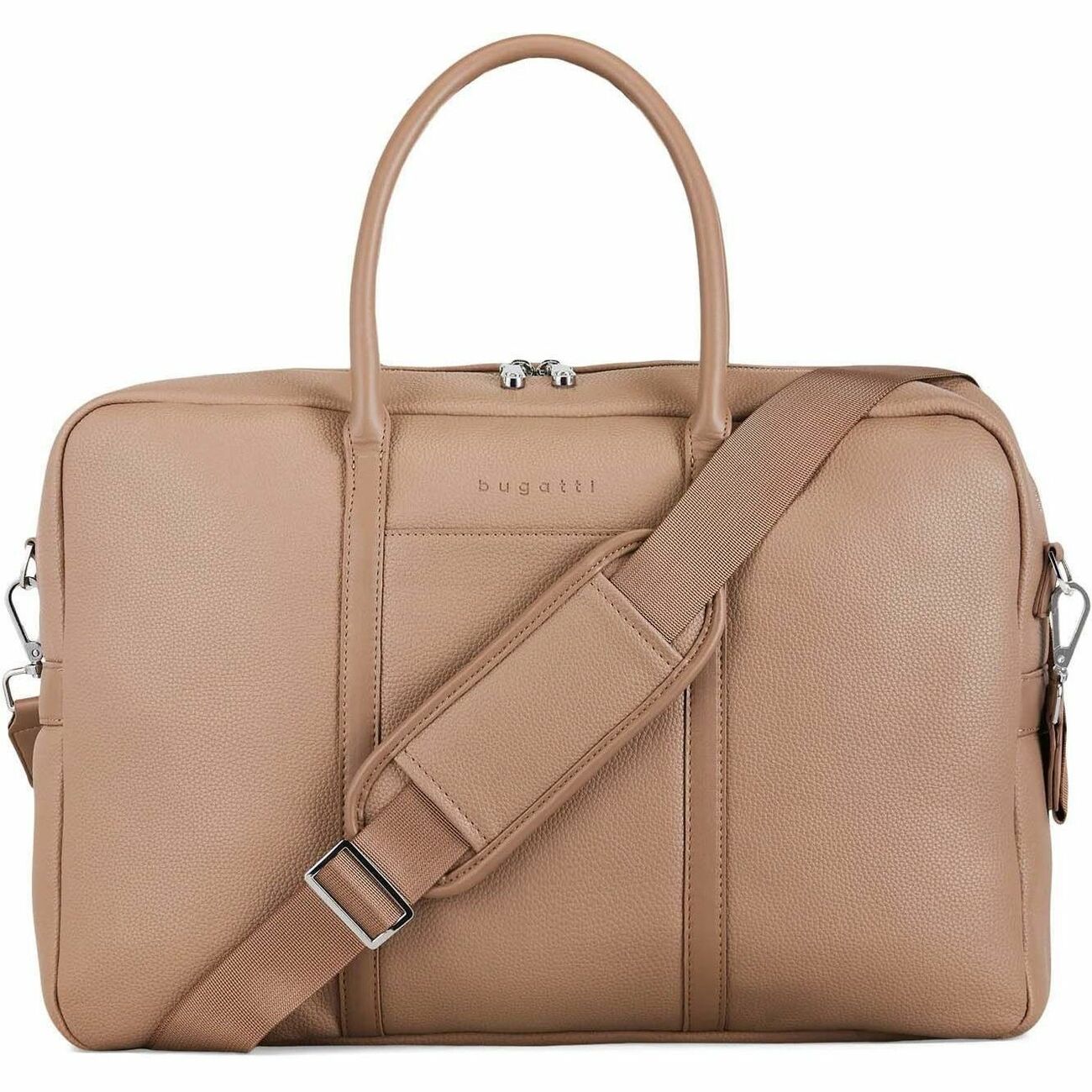 bugatti Pure Carrying Case (Briefcase) for 15.6" Notebook - Taupe