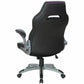 OSP Furniture Black Leather Gaming Chair - ORN25-PRL