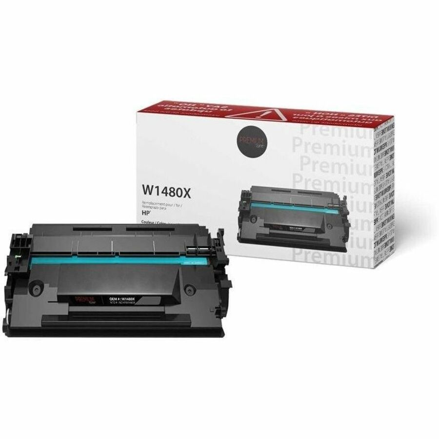 Premium Tone Toner Cartridge - Alternative for Hewlett Packard 148X (W1480X) - Black