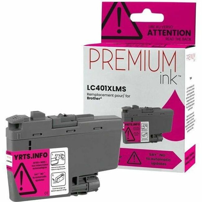 Nutone-Densi Inkjet Ink Cartridge LC401XLMS - Dye Magenta - 1 Each