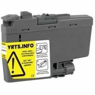 Nutone-Densi Inkjet Ink Cartridge LC401, LC401XLYS - Dye Yellow - 1 Each - NCBRLC401XLY