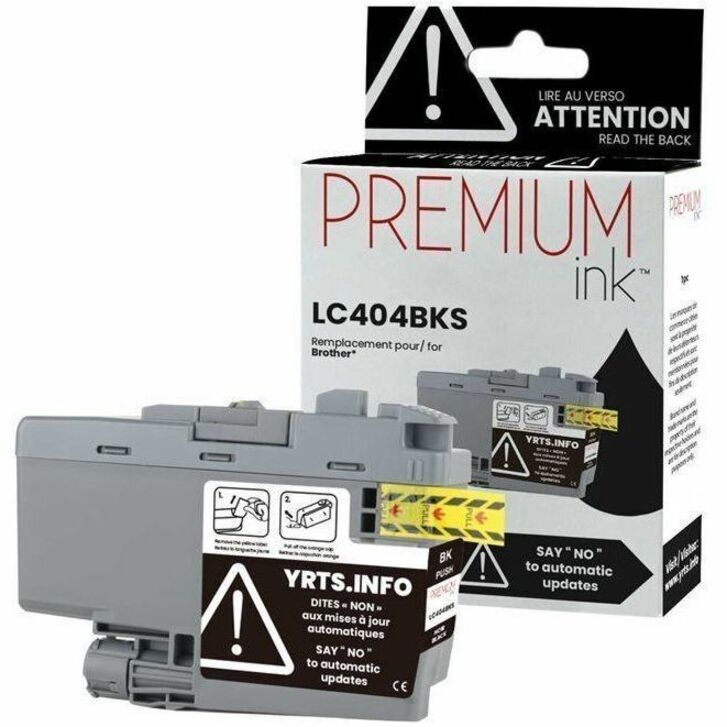 Nutone-Densi Inkjet Ink Cartridge LC404BKS - Pigment Black - 1 Each - NCBRLC404BK