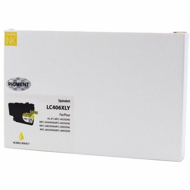 Premium Ink Ink Jet - Alternative for Brother LC406XLYS - Yellow