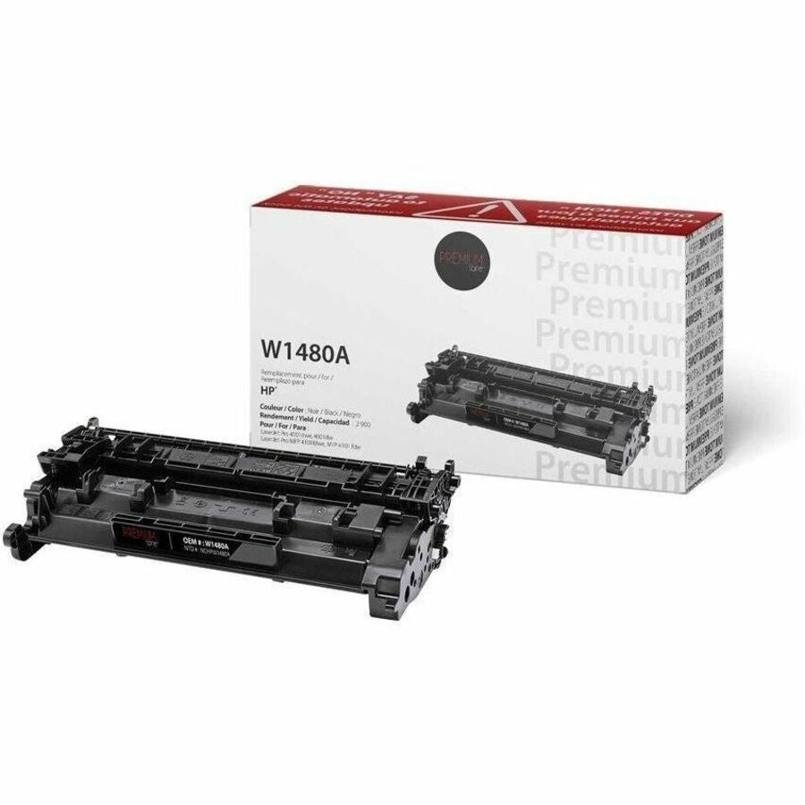 Premium Tone Toner Cartridge - Compatible for Hewlett Packard W1480A/148A - Black