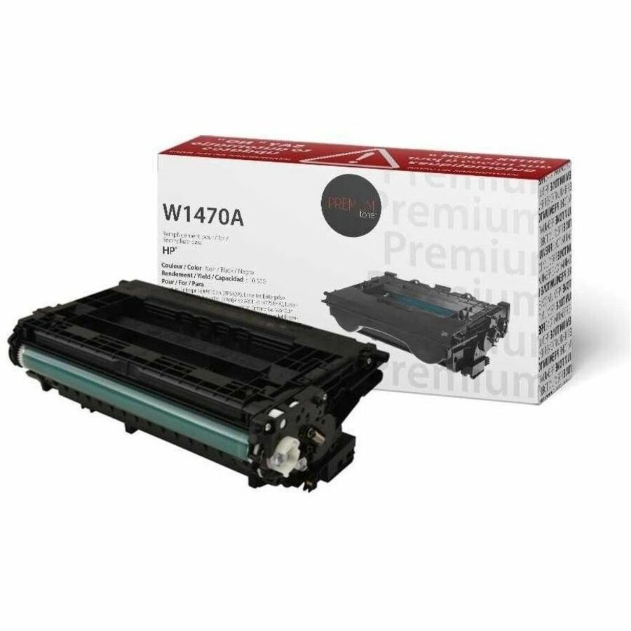 Premium Tone Toner Cartridge - Compatible for Hewlett Packard W1470A/147A - Black