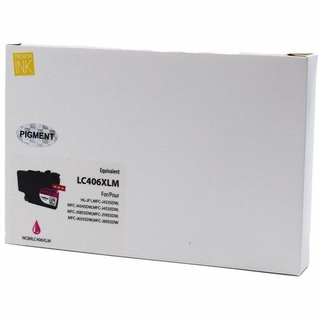 Premium Ink Ink Jet - Compatible for Brother LC406XLMS - Magenta