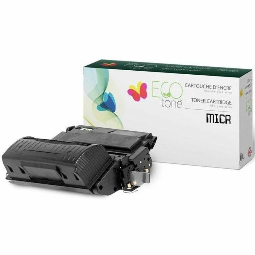 Nutone-Densi Remanufactured MICR Laser Toner Cartridge Q1338A, 1338A, 38A - Black - 1 Each - MICR38A