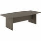 Newland 96" Boat Shaped Conference Table, Absolute Acajou