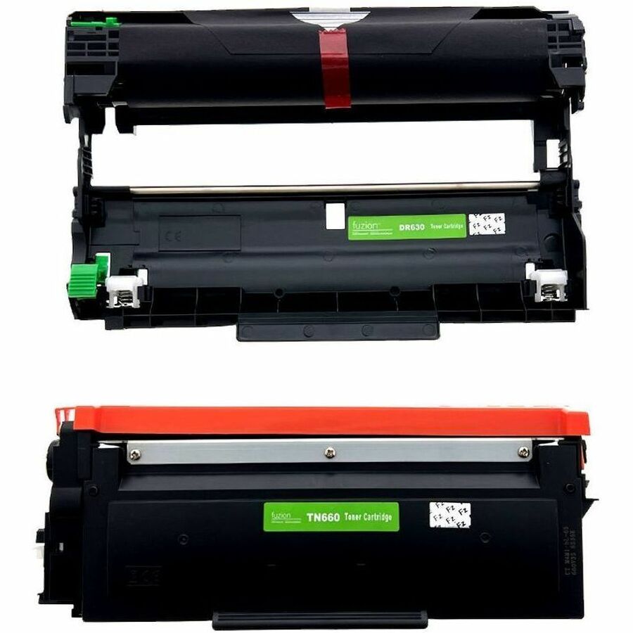 fuzion Compatible Toner & Drum Combo for Brother TN660 / DR630 - GSTN660KIT