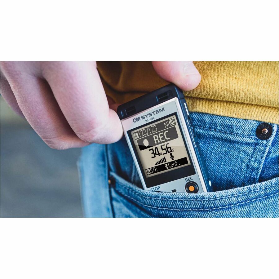 OM Digital Solutions WS-882 Digital Voice Recorder - OMS.HAV.REC.WS882